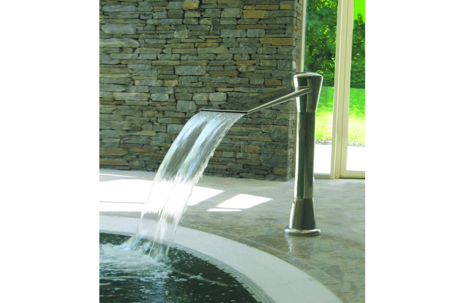 Photo n°2 : Col de cygne PVC ou inox, lame d'eau inox
